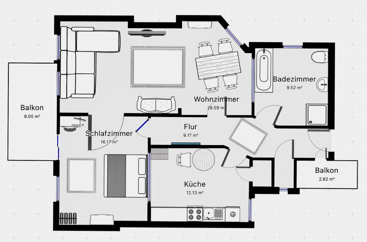 Urban Apartment - Stilvoll & Im Herzen Der Stadt Bremerhaven Ngoại thất bức ảnh